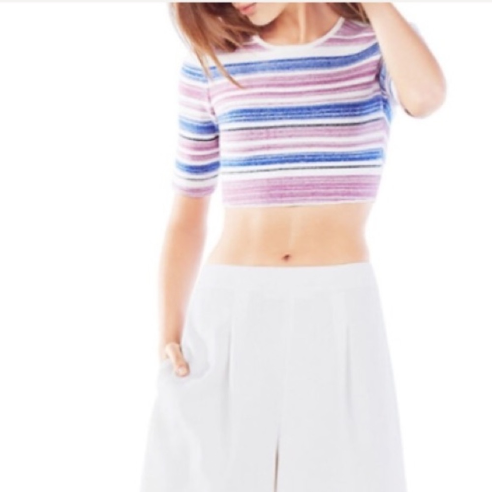 BCBGMaxAzria Hadlee Crop Top